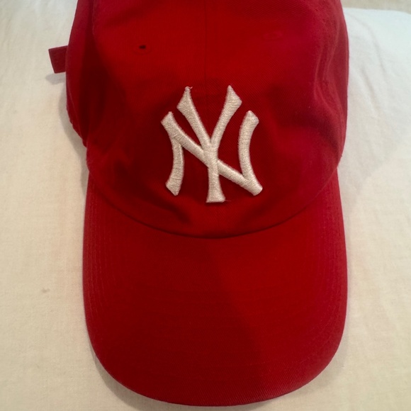 47 Brand - MLB NY Yankees - Branson Cap - Unisex - Red - One Size - Picture 1 of 10